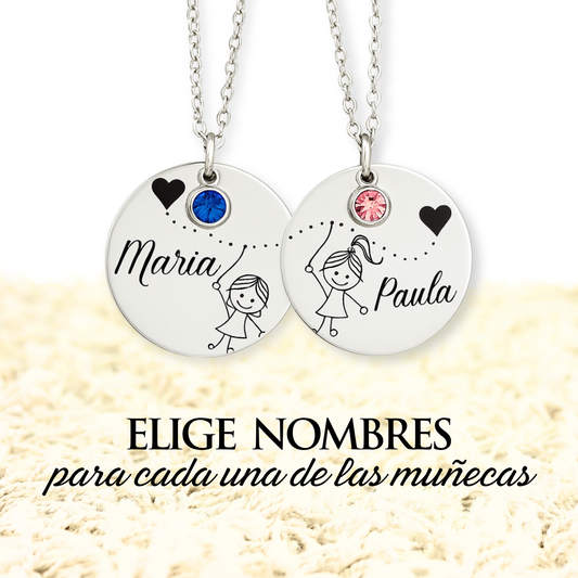 Colgantes Amigas - Hermanas