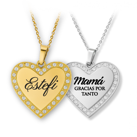Colgante Corazón Personalizado